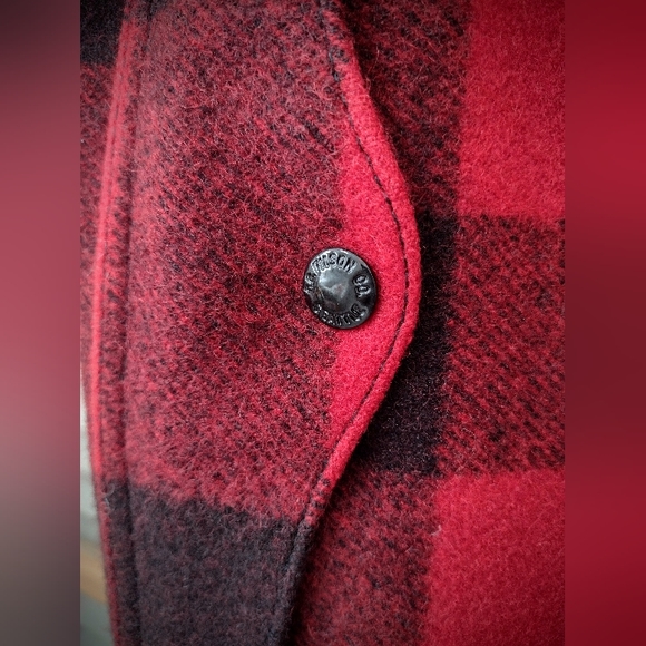 Vintage Filson Double Mackinaw Cruiser, Made in the USA, Size Large EUC - Picture 10 of 12